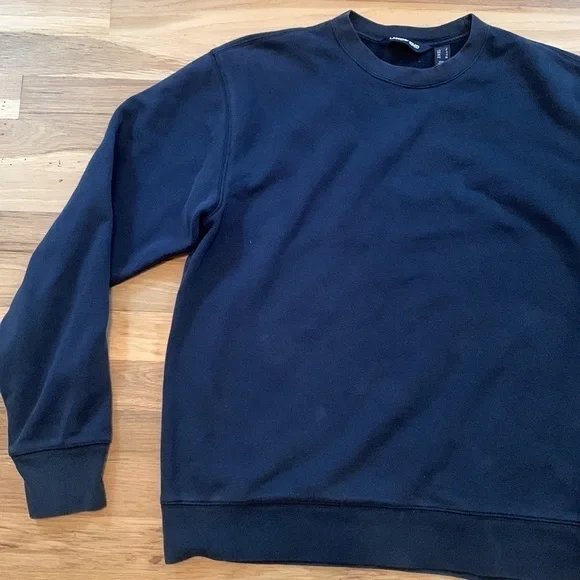 Land’s End Crewneck Long Sleeve Pullover Sweatshirt Blue Men’s S - Picture 2 of 14